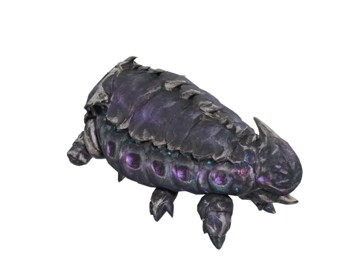 Hive mother — generated mesh with materials