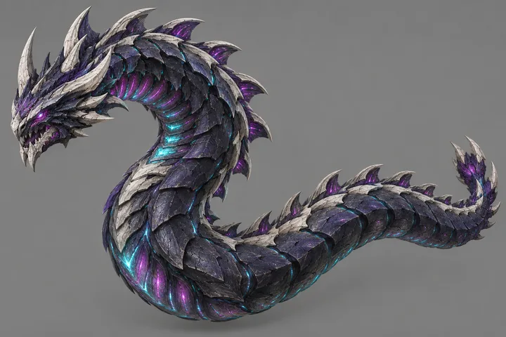 Input image for Void serpent