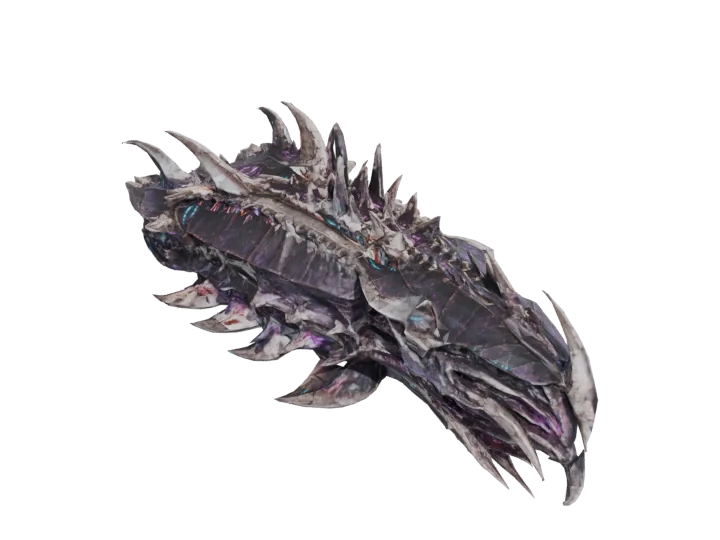 Titan hive mothership — generated mesh with materials