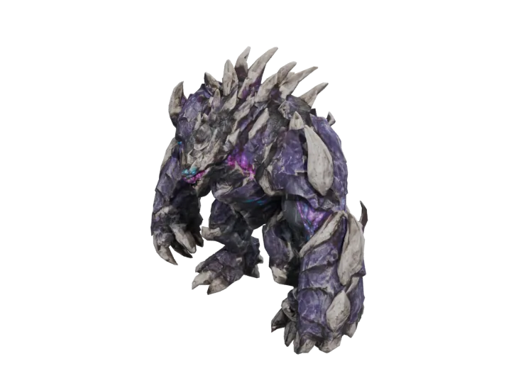 Titan brute — generated mesh with materials