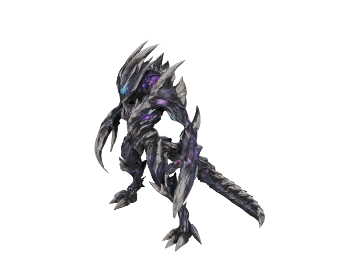 Void stalker — generated mesh with materials