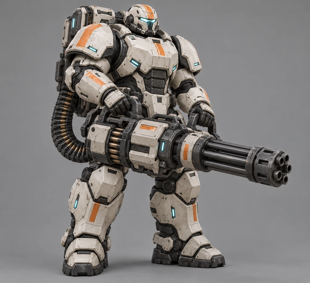 Input image for Heavy gunner